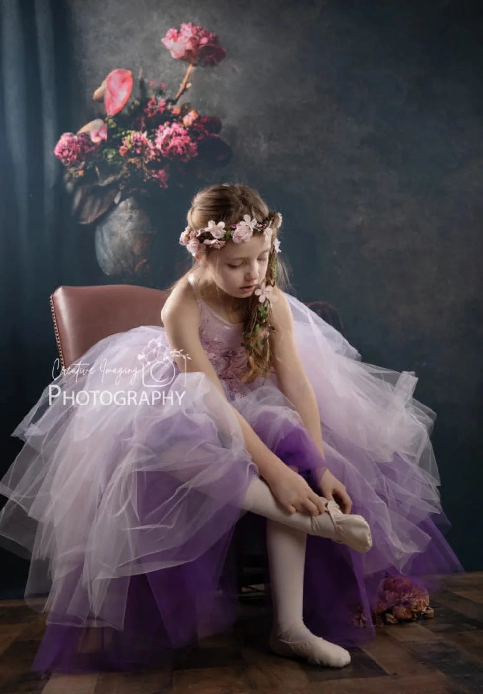 Beige Boudoir Backdrop for Photography