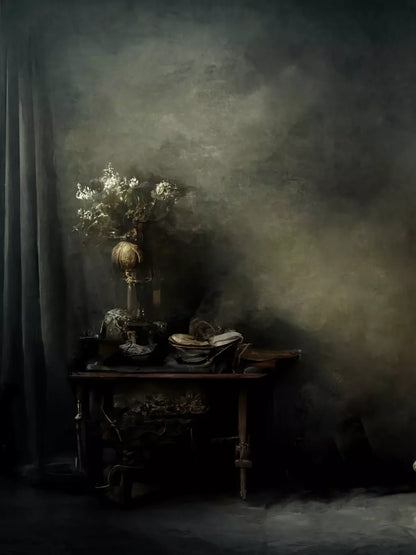 Rembrandts Room Ii 5X68 Fleece ( 60 X 80 Inch ) Backdrop