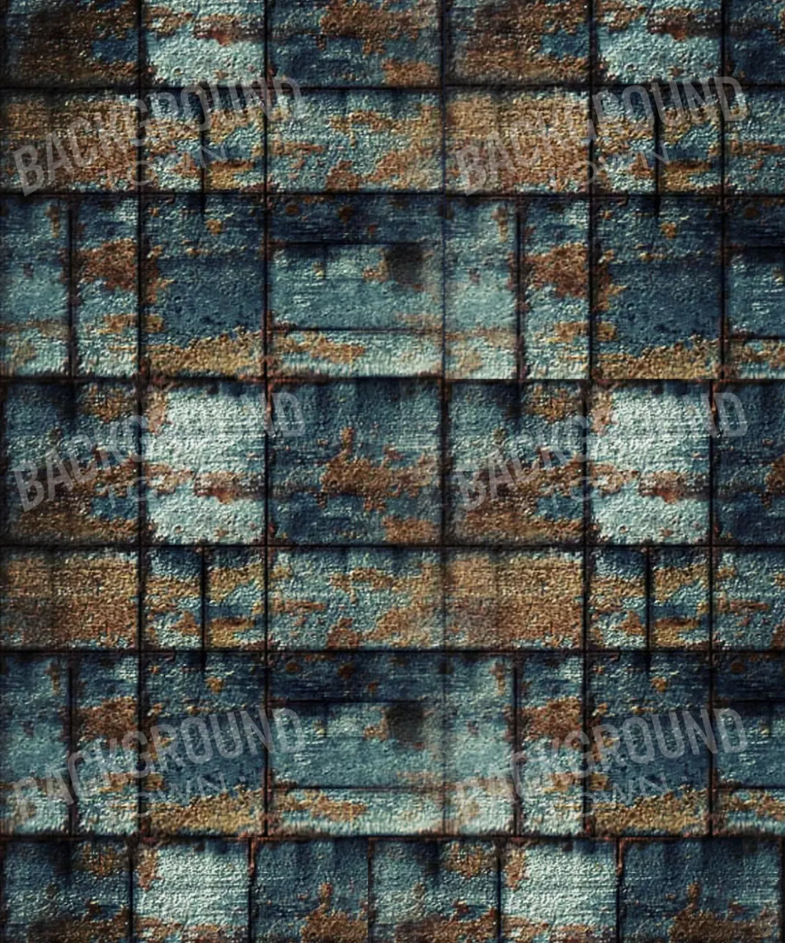Blue Urban Grunge Backdrop for Photography