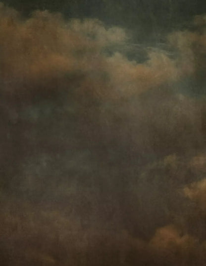 Renaissance Clouds Dark 6X8 Fleece ( 72 X 96 Inch ) Backdrop