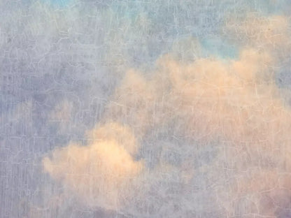 Renaissance Clouds Light 10X8 Fleece ( 120 X 96 Inch ) Backdrop