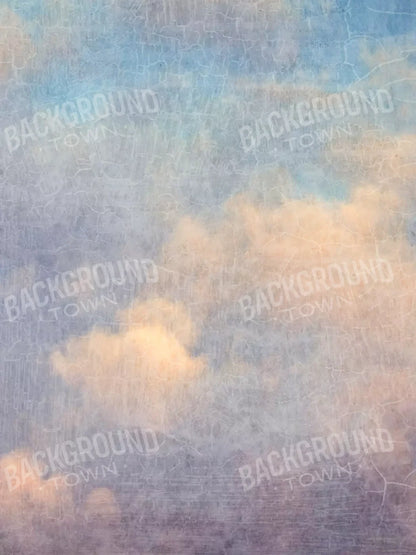 Renaissance Clouds Light 5X68 Fleece ( 60 X 80 Inch ) Backdrop