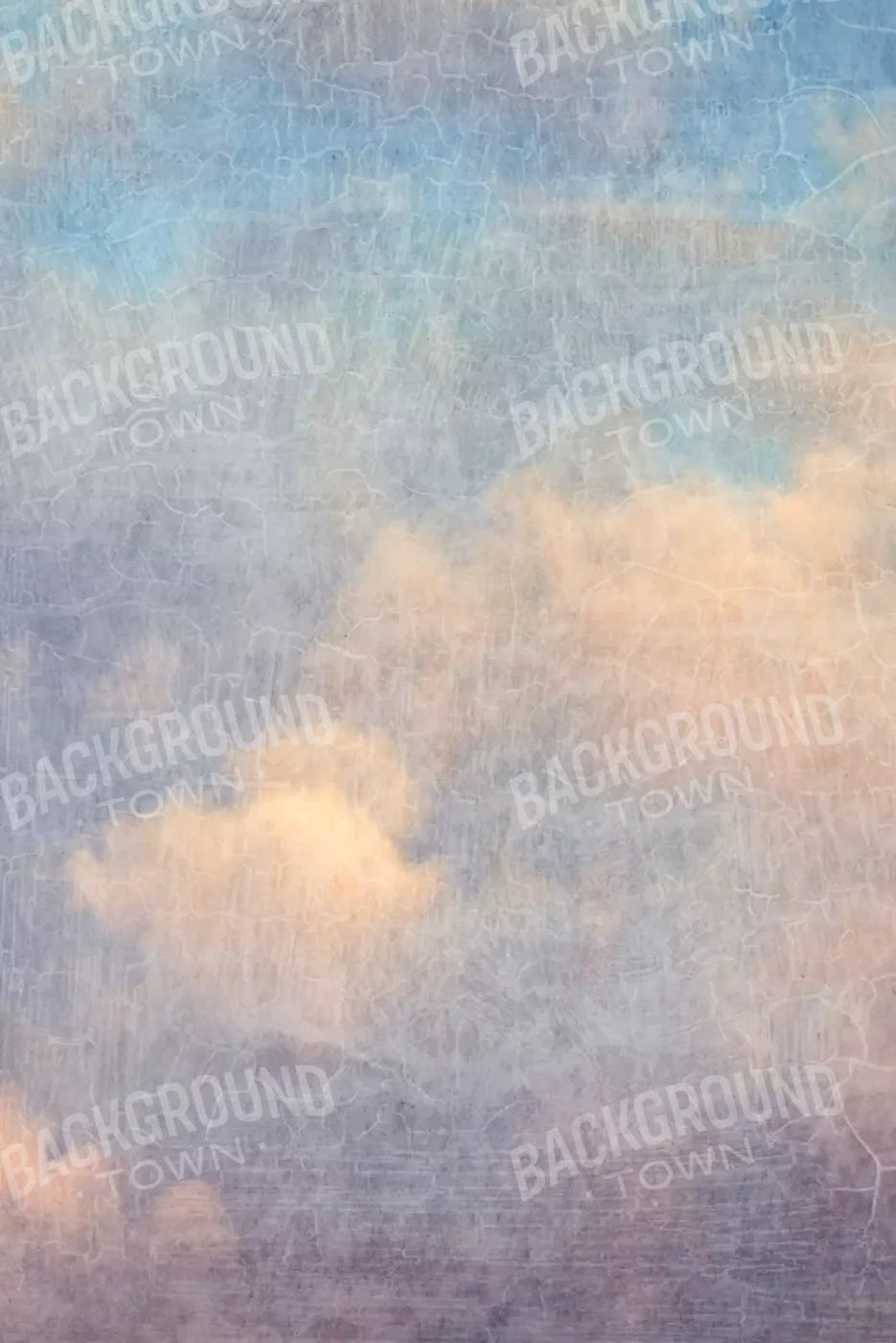 Renaissance Clouds Light 5X8 Ultracloth ( 60 X 96 Inch ) Backdrop