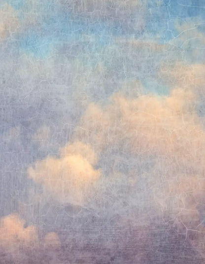 Renaissance Clouds Light 6X8 Fleece ( 72 X 96 Inch ) Backdrop