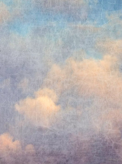 Renaissance Clouds Light 8X10 Fleece ( 96 X 120 Inch ) Backdrop
