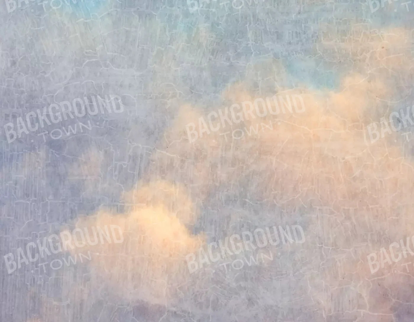 Renaissance Clouds Light 8X6 Fleece ( 96 X 72 Inch ) Backdrop