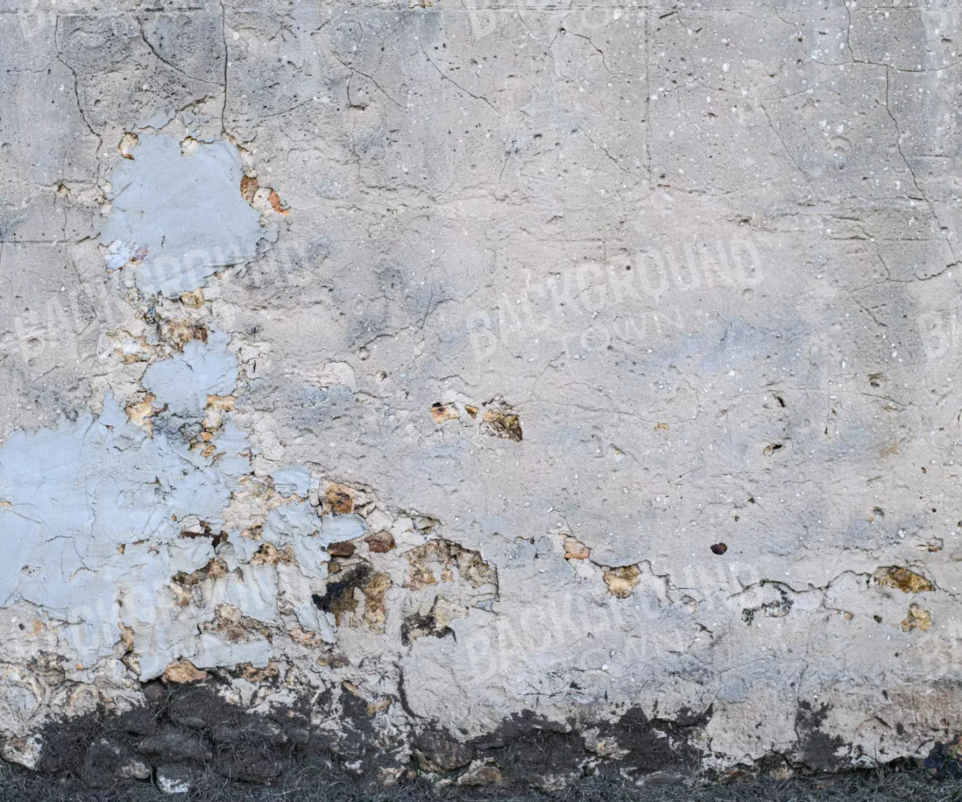 Repair Stucco 5X42 Fleece ( 60 X 50 Inch ) Backdrop