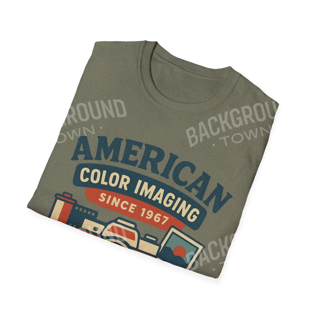 Retro ACI T-Shirt Heather Military Green / S T-Shirt