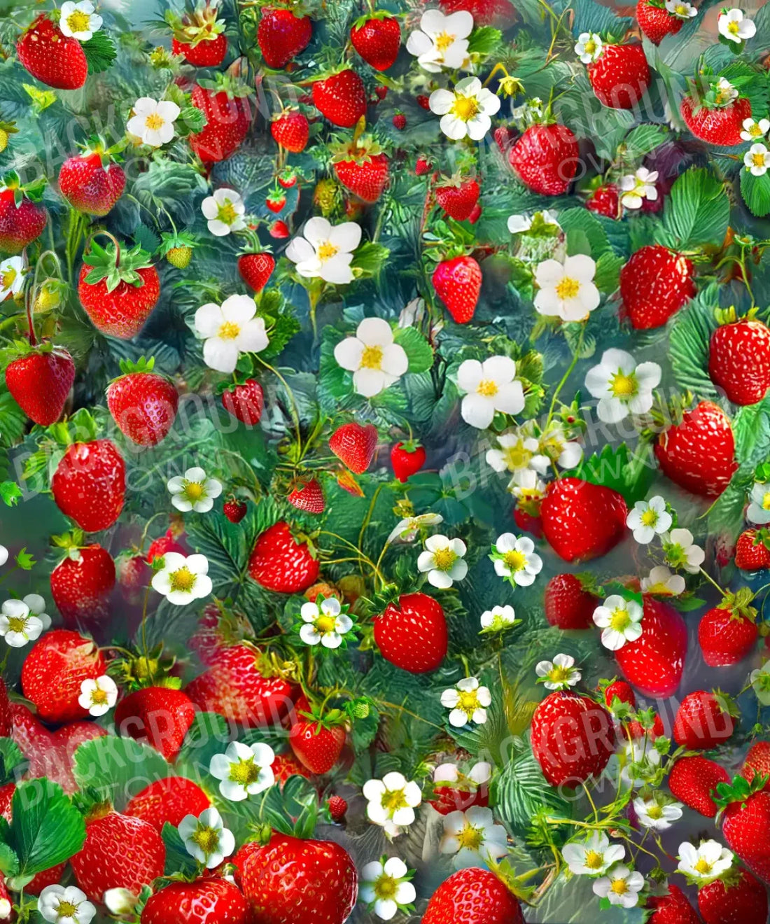 Red Nature Backdrop for Photography