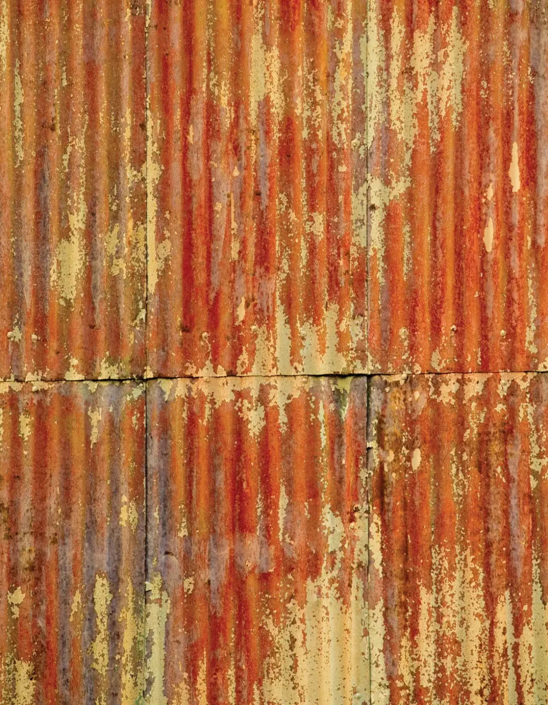 Rippled Tin 6X8 Fleece ( 72 X 96 Inch ) Backdrop