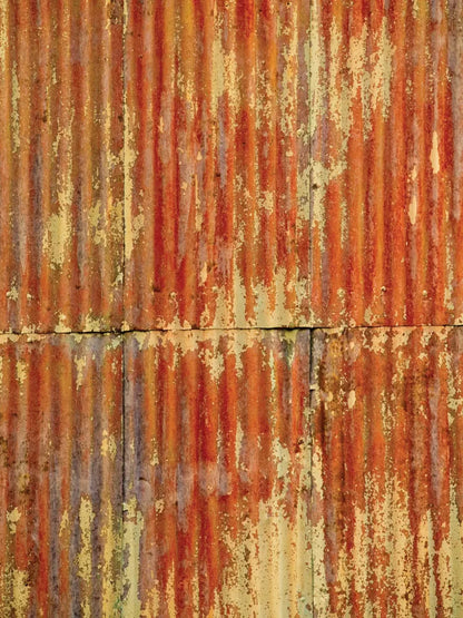 Rippled Tin 8X10 Fleece ( 96 X 120 Inch ) Backdrop