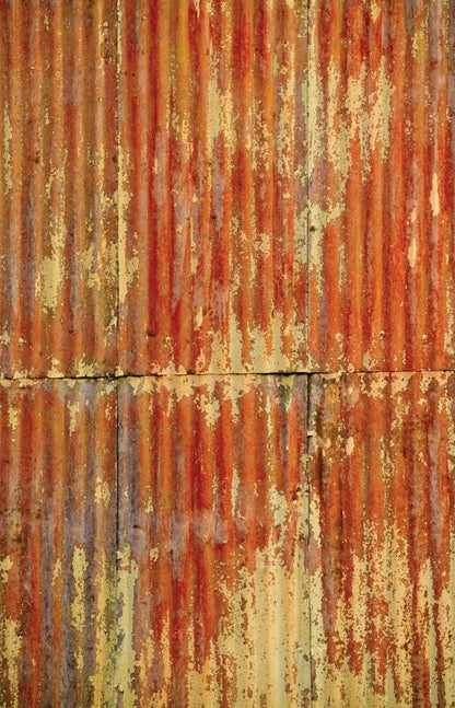 Rippled Tin 8X12 Ultracloth ( 96 X 144 Inch ) Backdrop