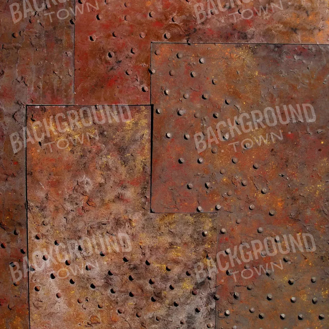 Rivet Rubbermat Floor 5X5 ( 60 X Inch )