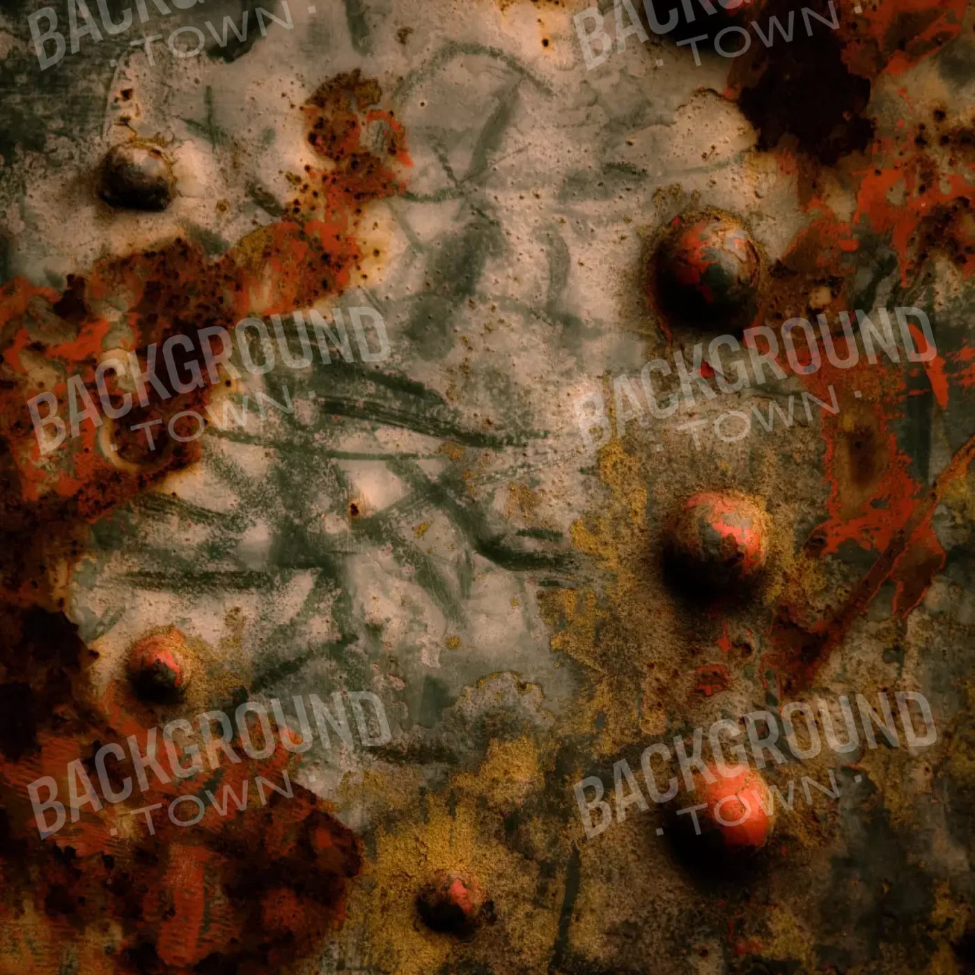 Rivets Dark 8’X8’ Fleece (96 X Inch) Backdrop