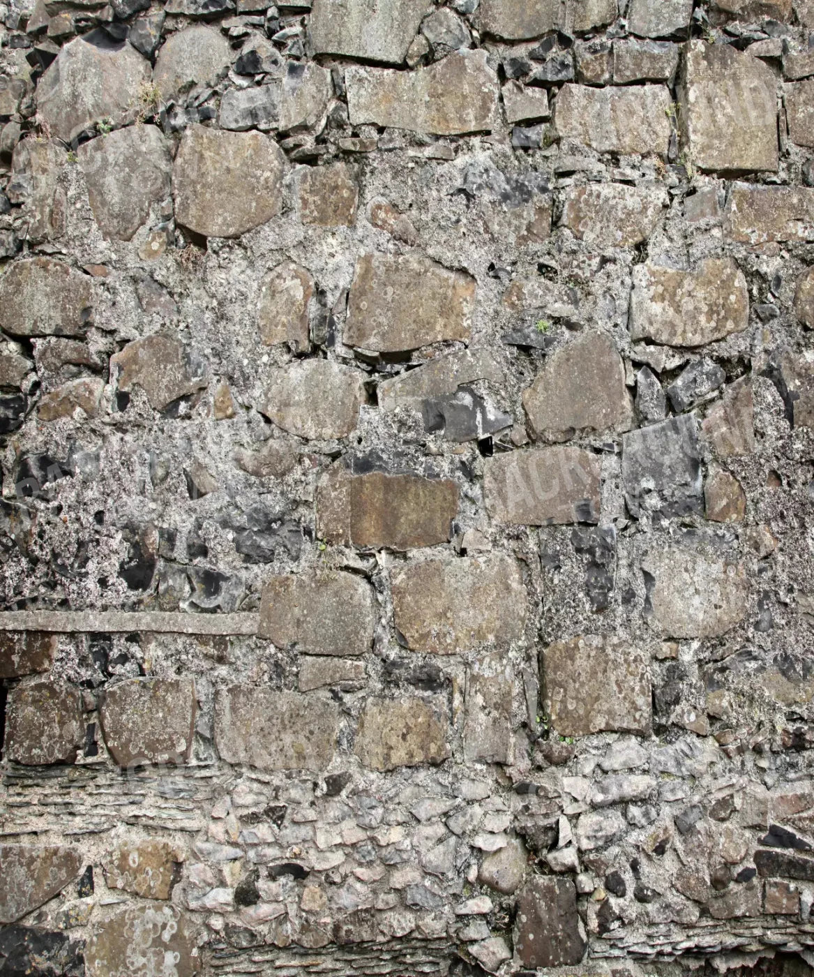 Beige Brick and Stone Backdrop for Photography