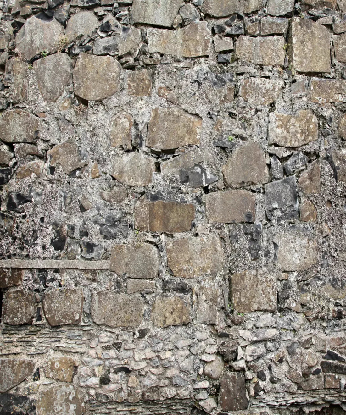 Beige Brick and Stone Backdrop for Photography