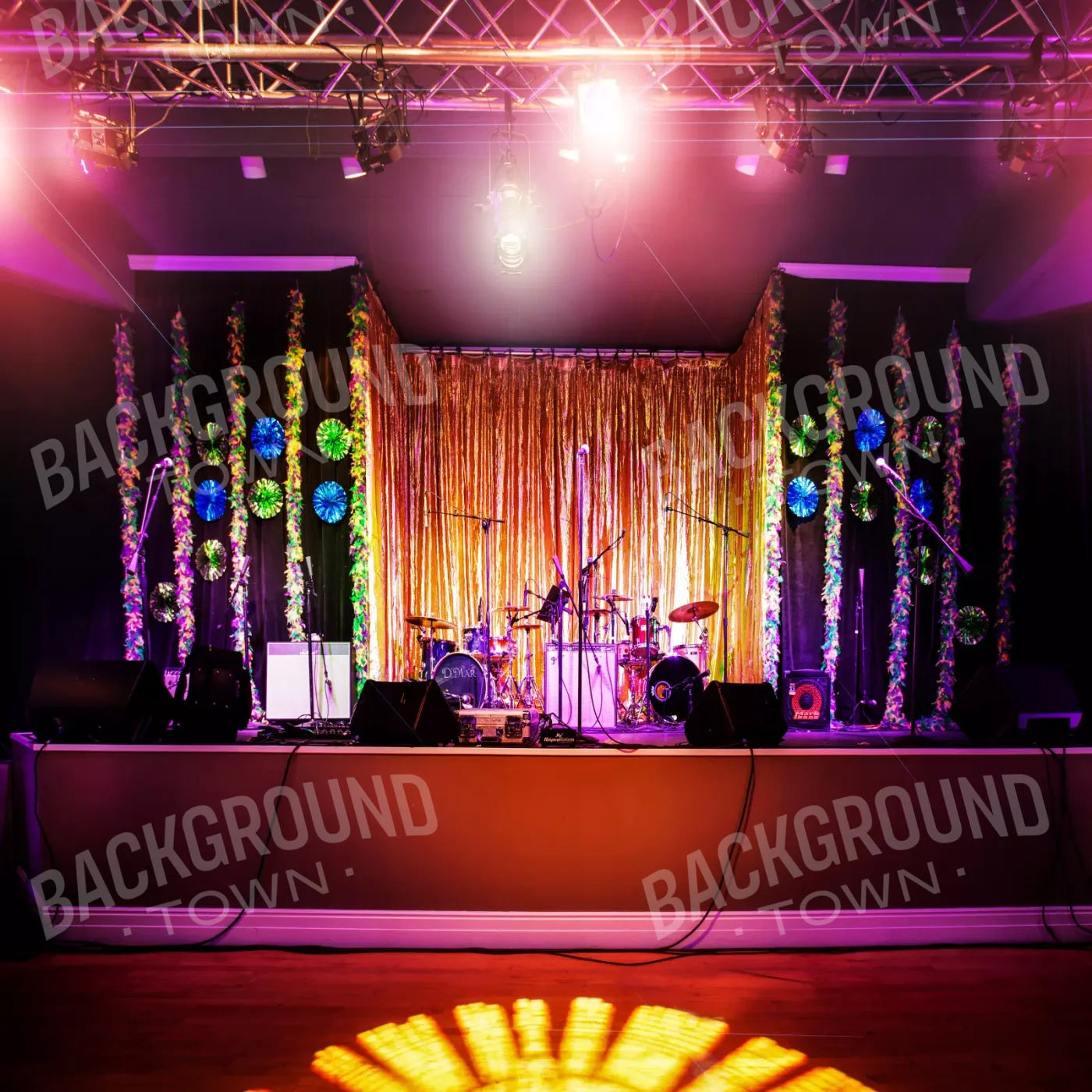 Rockband 10’X10’ Ultracloth (120 X Inch) Backdrop