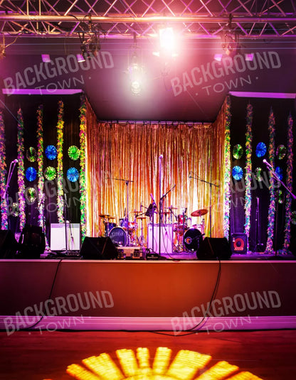 Rockband 6’X8’ Fleece (72 X 96 Inch) Backdrop