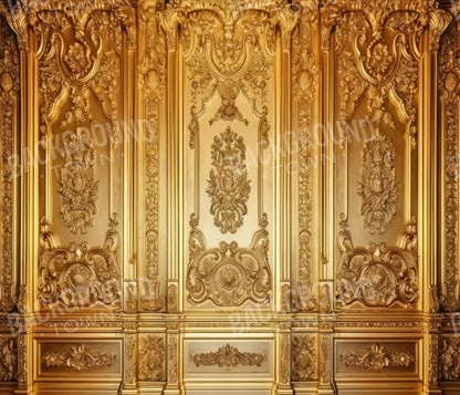 Rococo Gold Wall 12X10 Ultracloth ( 144 X 120 Inch ) Backdrop