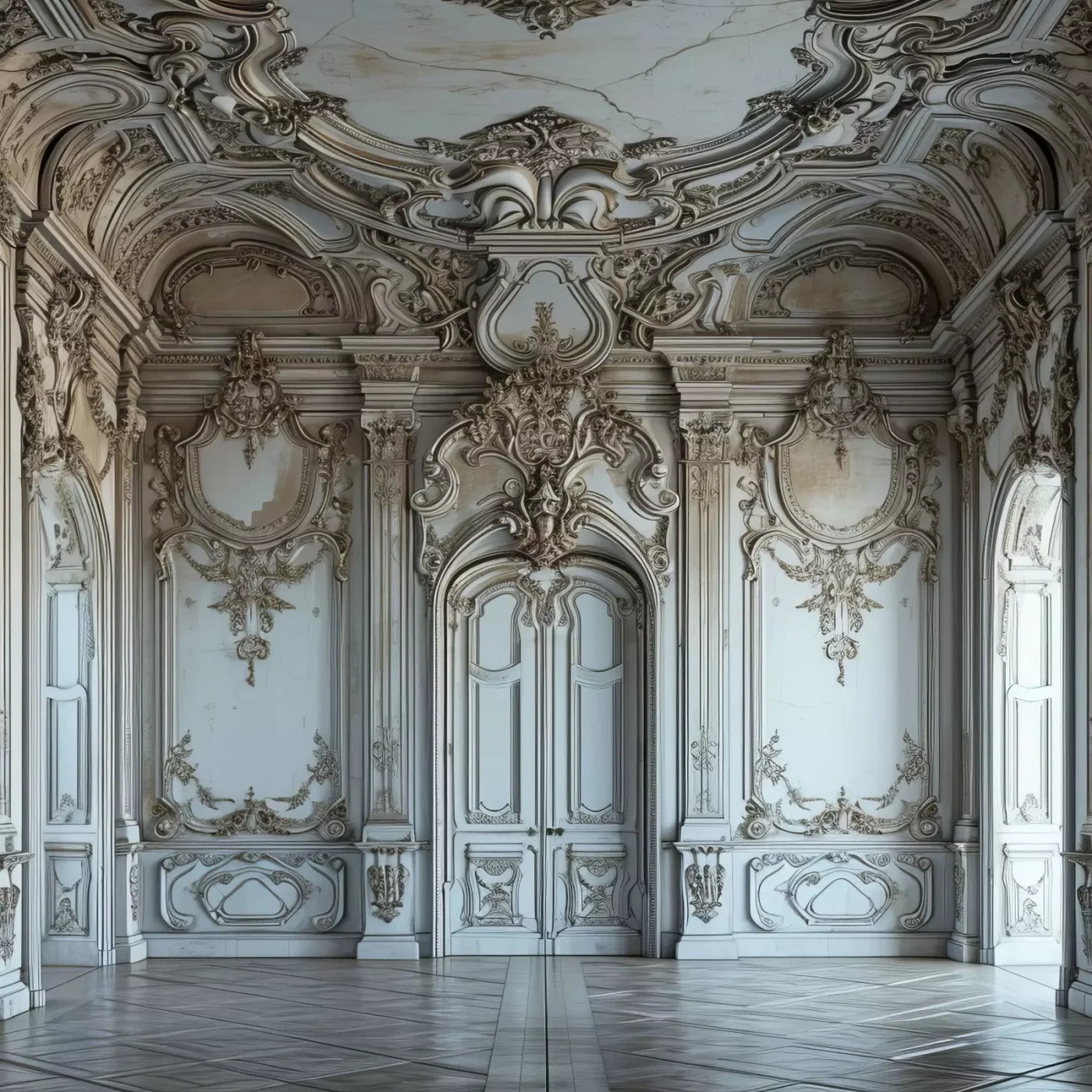 Roma Hall 10’X10’ Ultracloth (120 X Inch) Backdrop