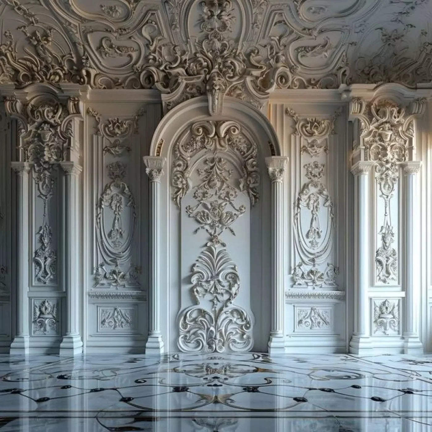 Roma Hall I 10’X10’ Ultracloth (120 X Inch) Backdrop