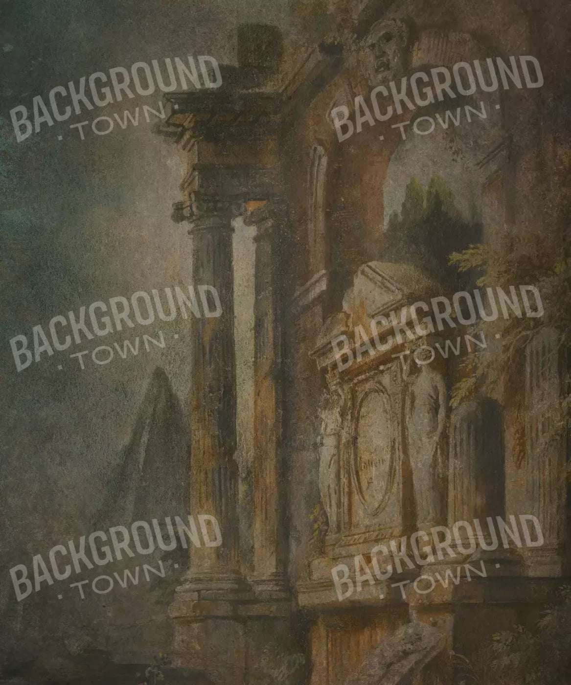 Roman Past 10’X12’ Ultracloth (120 X 144 Inch) Backdrop