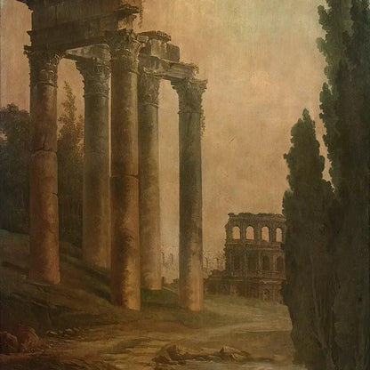 Roman Ruins 10’X10’ Ultracloth (120 X Inch) Backdrop