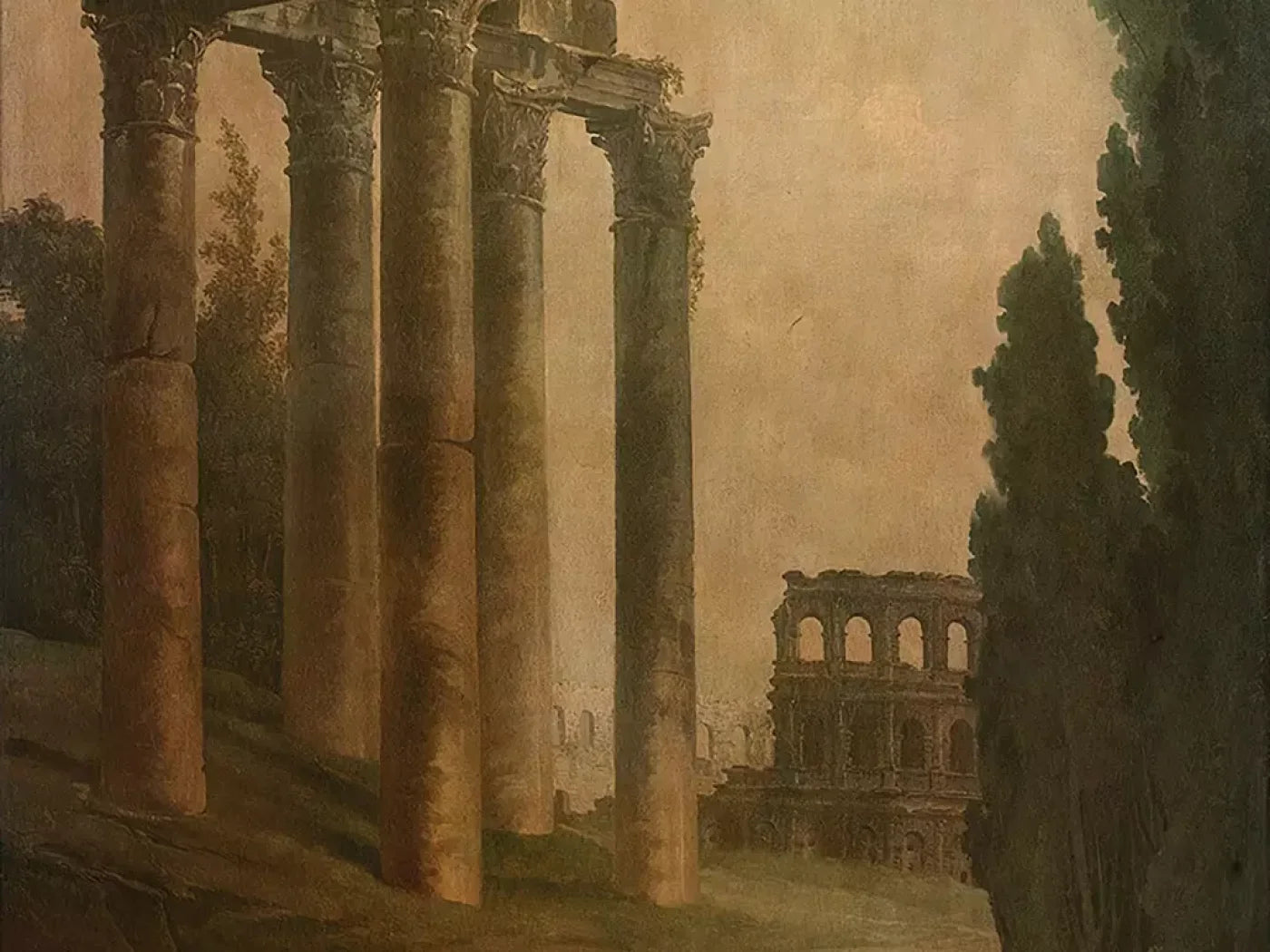 Roman Ruins 8’X6’ Ultracloth (96 X 72 Inch) Backdrop
