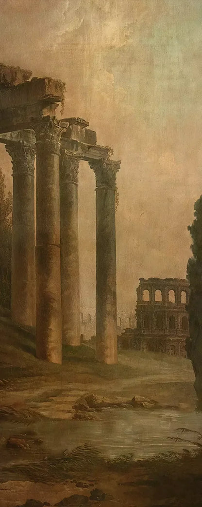 Roman Ruins 8’X20’ Ultracloth (96 X 240 Inch) Backdrop