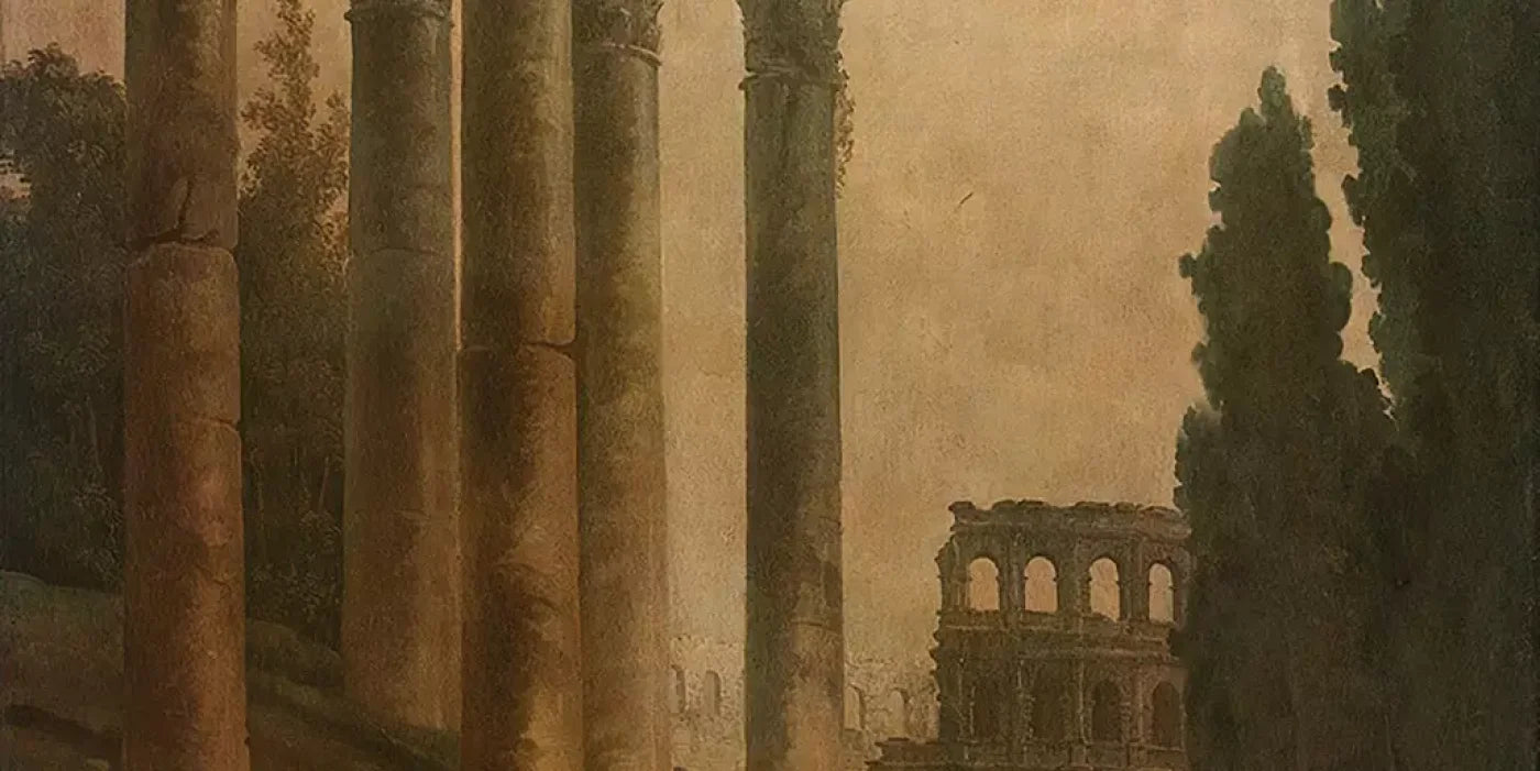 Roman Ruins 16’X8’ Ultracloth (192 X 96 Inch) Backdrop