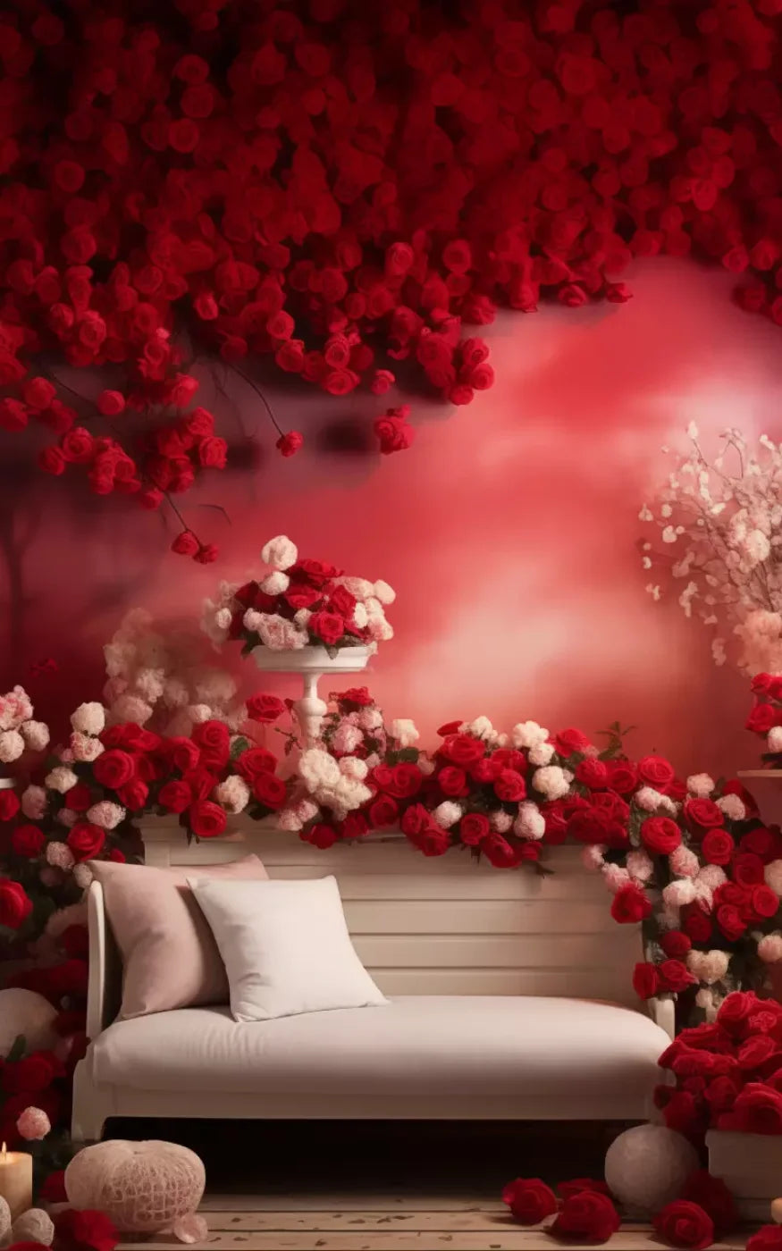 Romantic Elegance Iv 10’X16’ Ultracloth (120 X 192 Inch) Backdrop