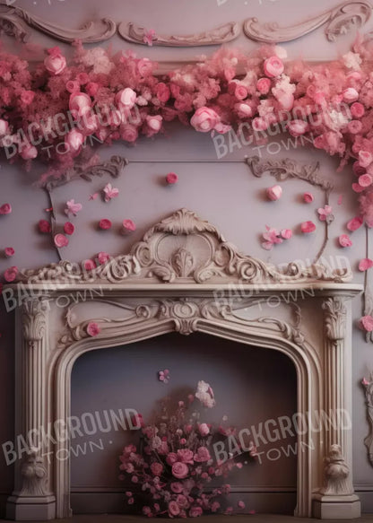 Romantic Hearth Ii 5’X7’ Ultracloth (60 X 84 Inch) Backdrop