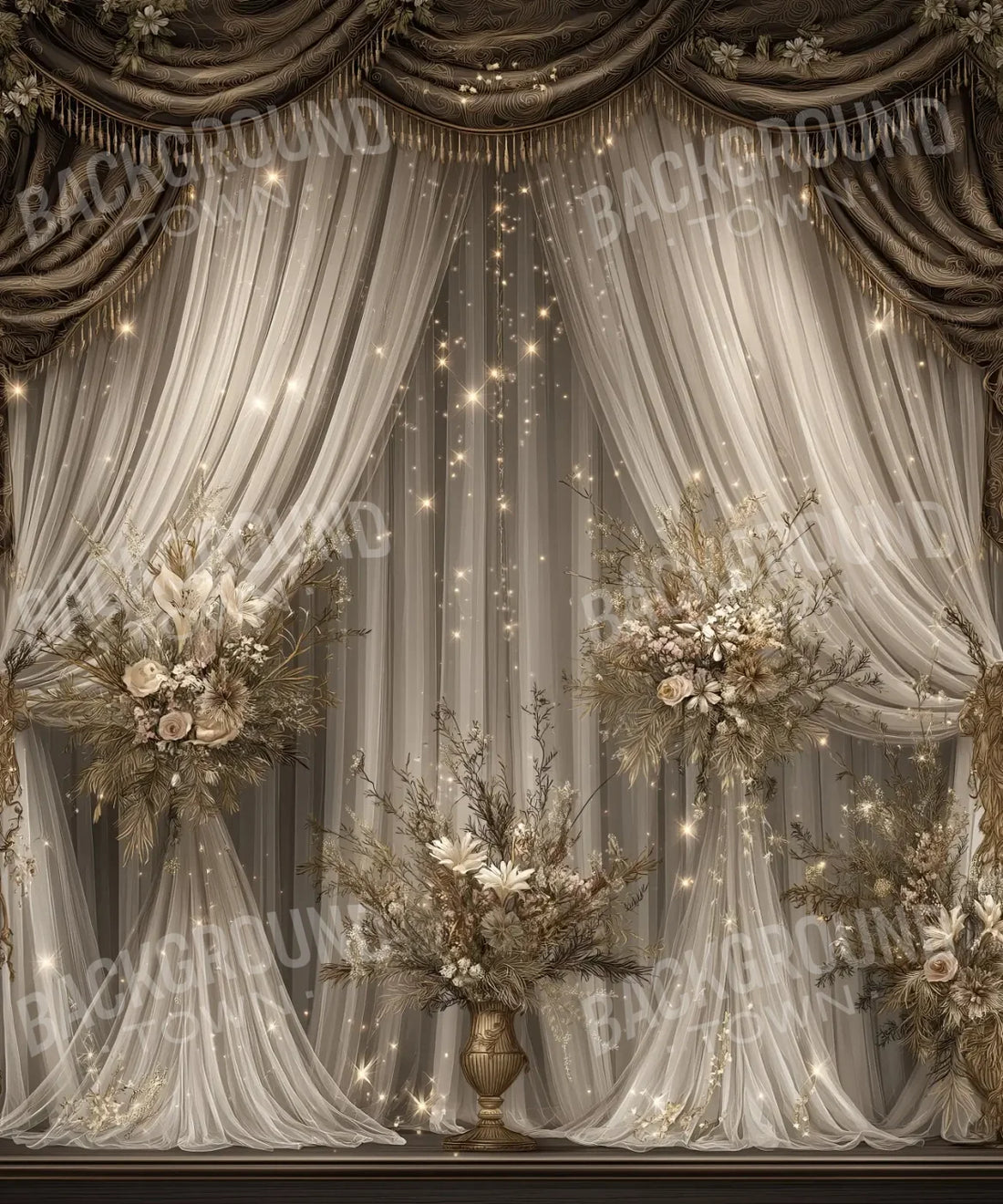 Beige White Backdrop for Photography