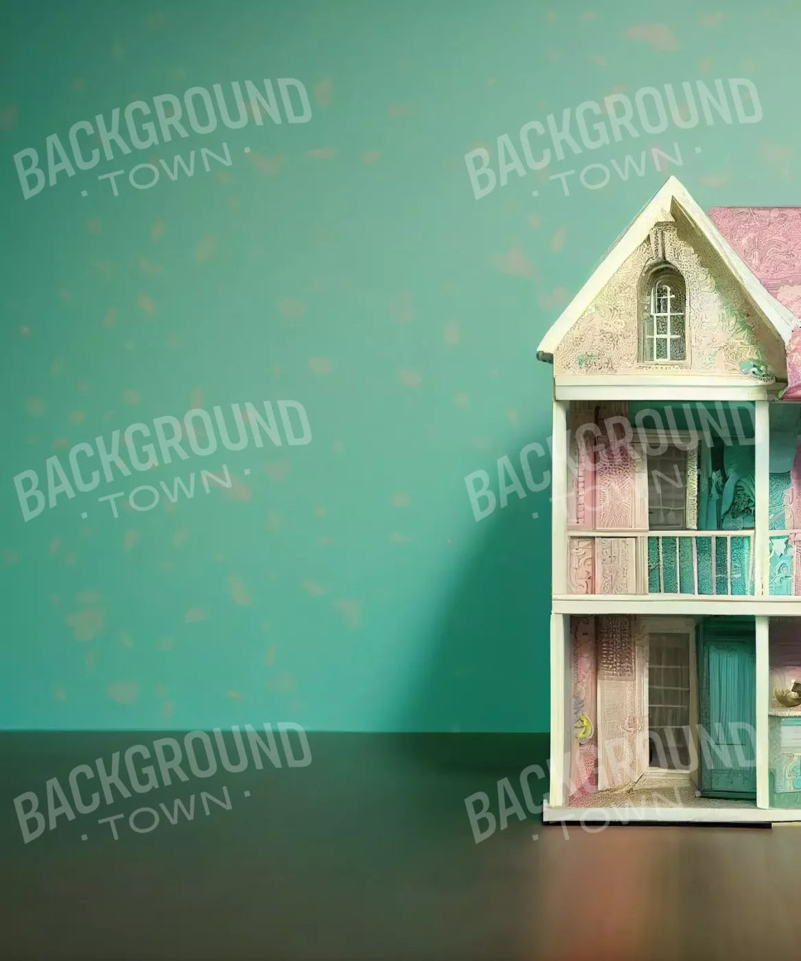 Room Doll House 10’X12’ Ultracloth (120 X 144 Inch) Backdrop