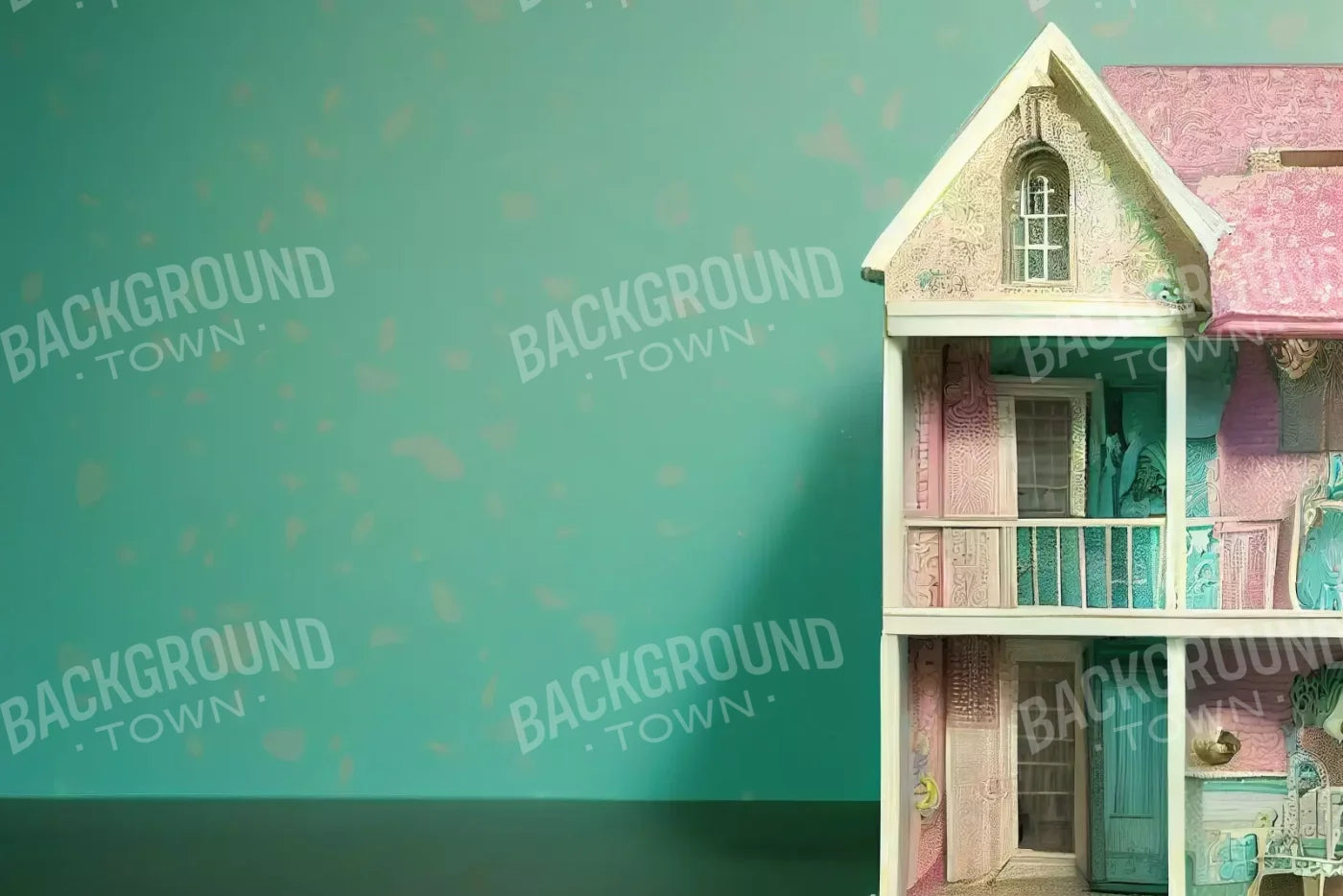 Room Doll House 12’X8’ Ultracloth (144 X 96 Inch) Backdrop