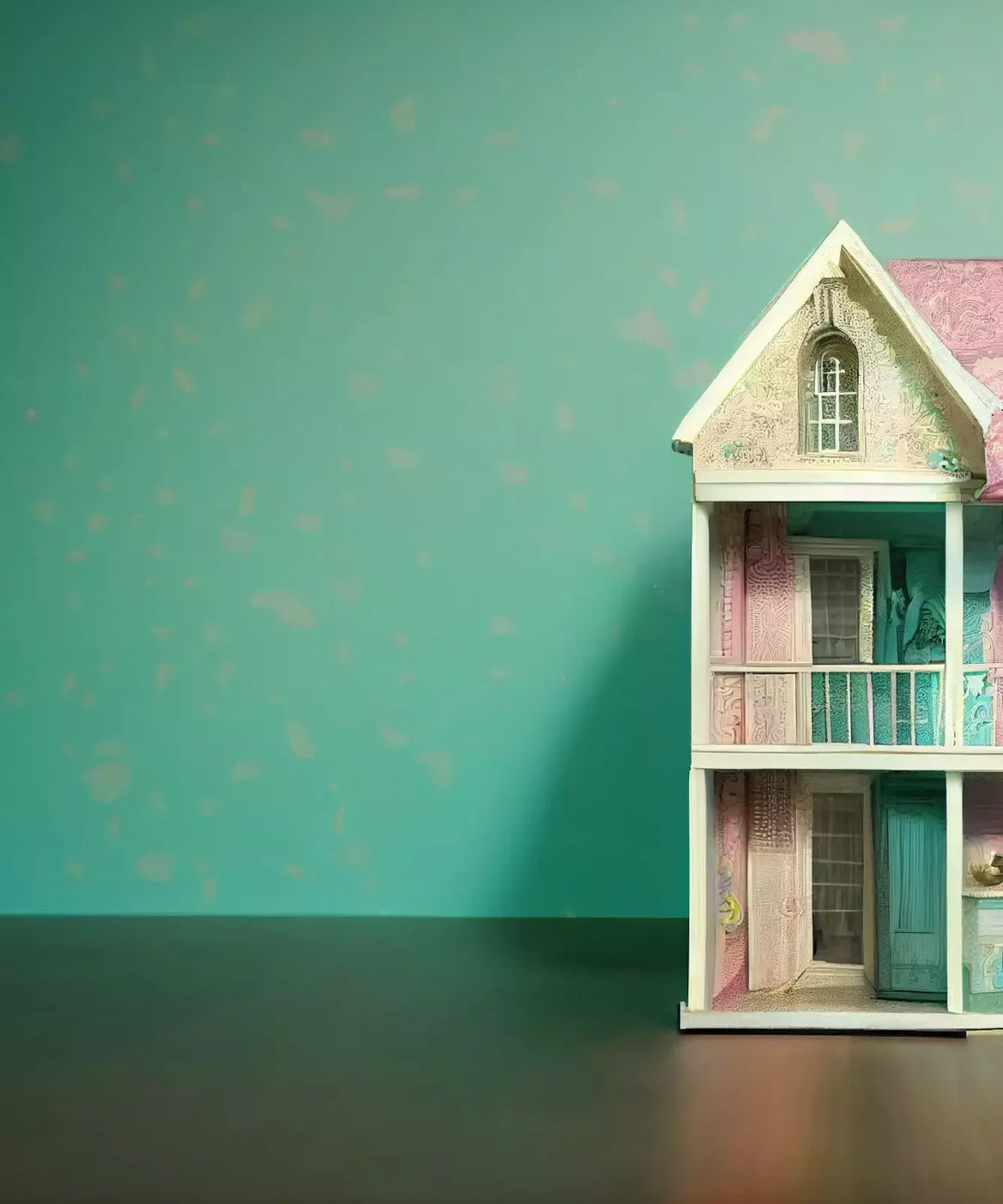 Green , Pink  Backdrop for Photography