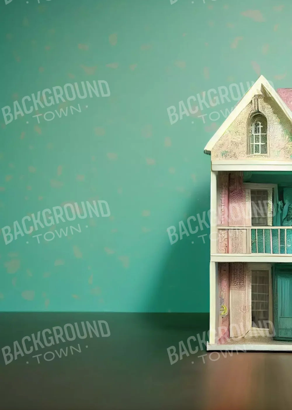 Room Doll House 5’X7’ Ultracloth (60 X 84 Inch) Backdrop