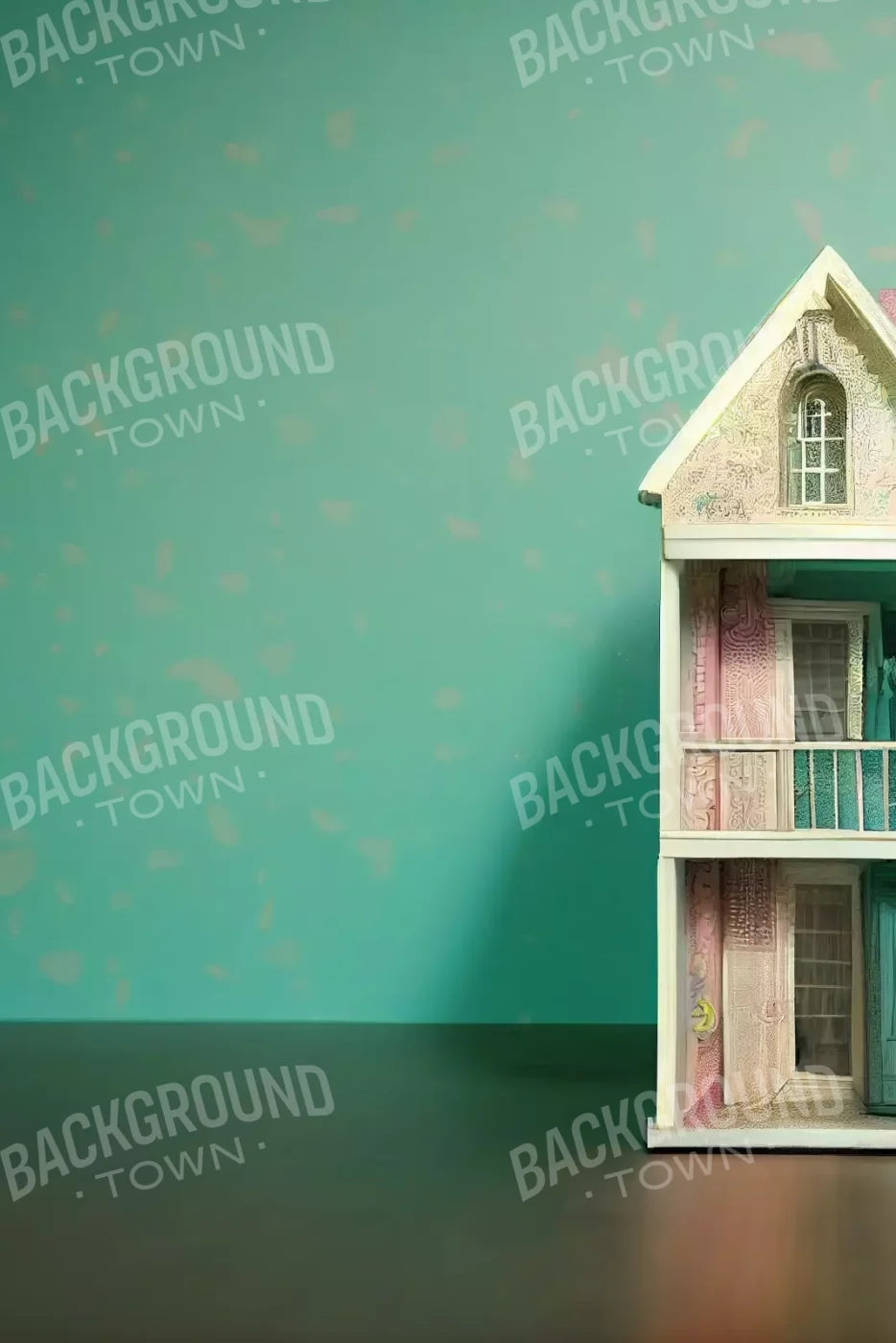 Room Doll House 8’X12’ Ultracloth (96 X 144 Inch) Backdrop