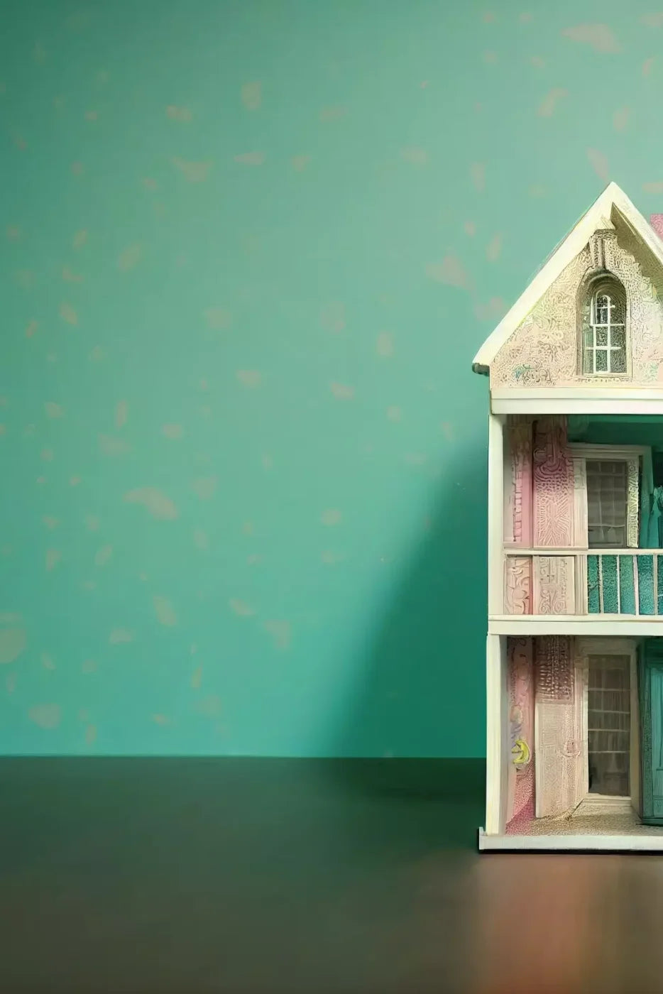 Room Doll House 8’X12’ Ultracloth (96 X 144 Inch) Backdrop
