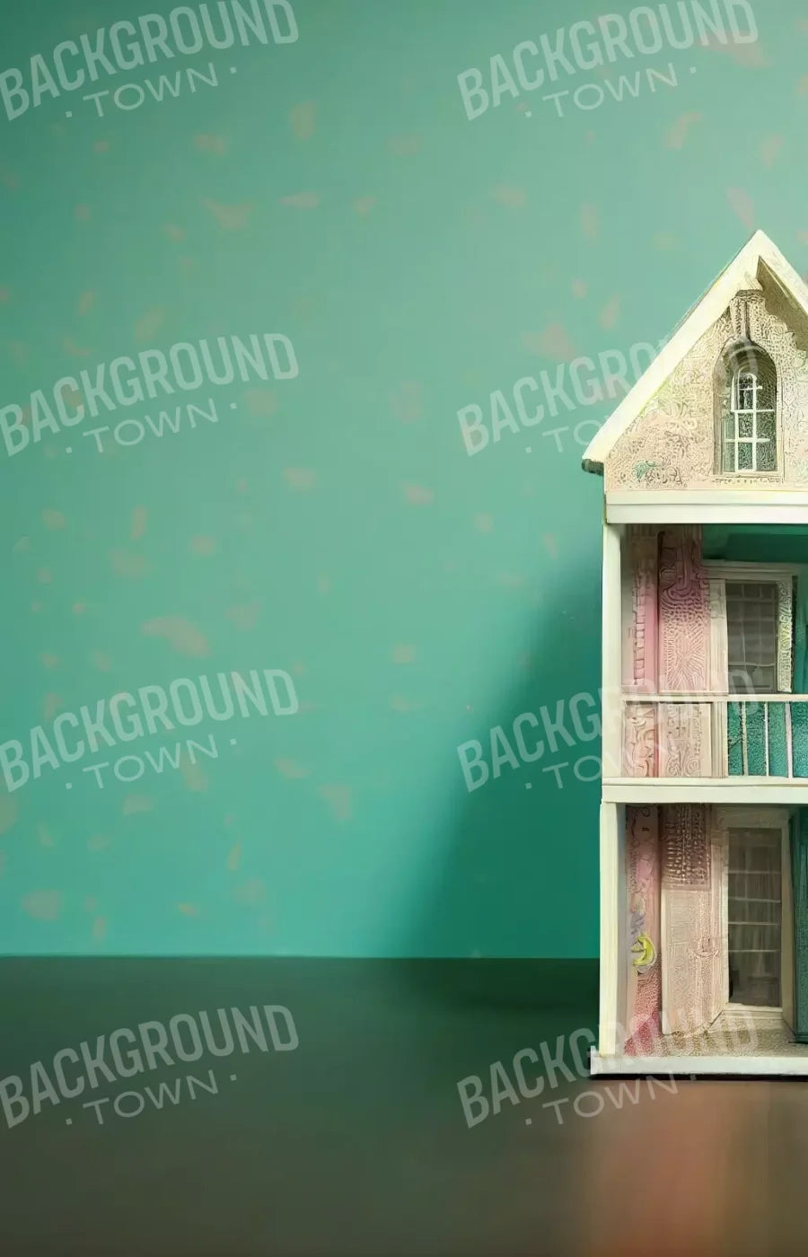 Room Doll House 9’X14’ Ultracloth (108 X 168 Inch) Backdrop