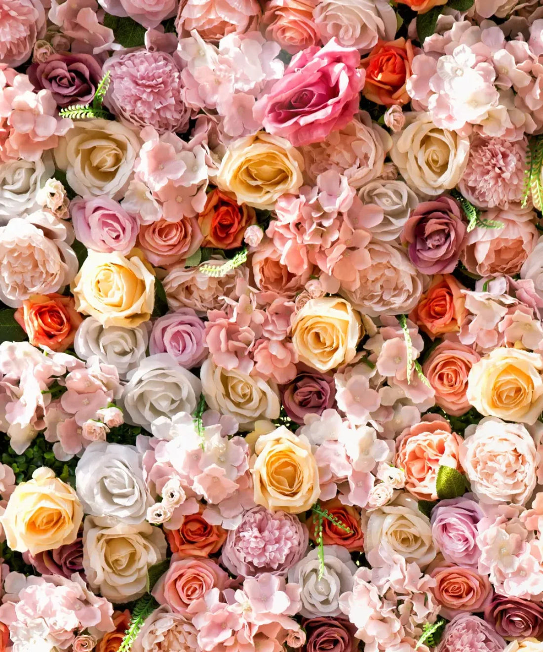 Multi-Color Floral Backdrop for Photography