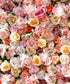 Multi-Color Floral Backdrop for Photography