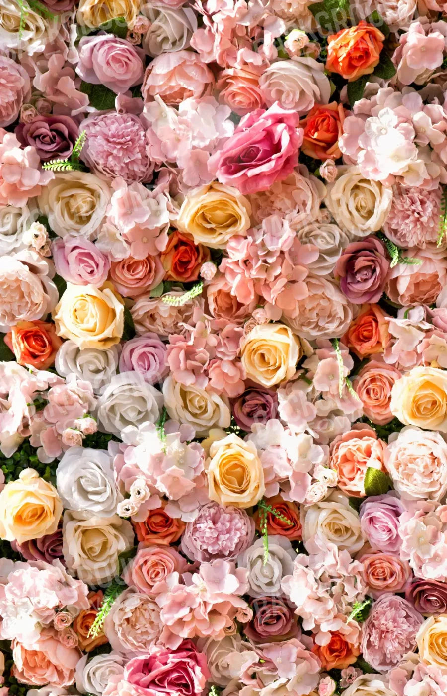 Rose Garden 2 8X12 Ultracloth ( 96 X 144 Inch ) Backdrop