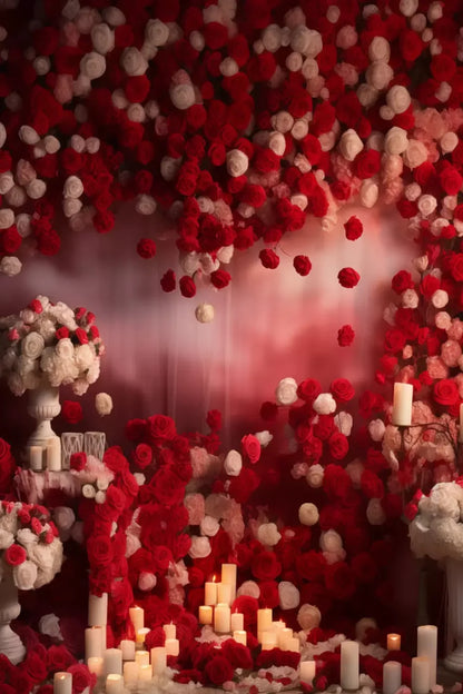 Roses Forever I 8’X12’ Ultracloth (96 X 144 Inch) Backdrop