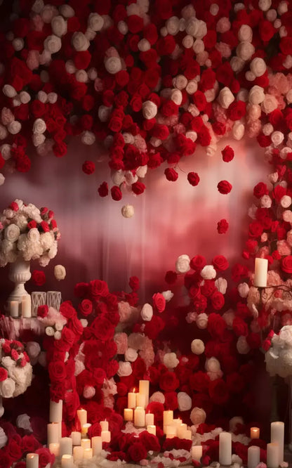 Roses Forever I 10’X16’ Ultracloth (120 X 192 Inch) Backdrop