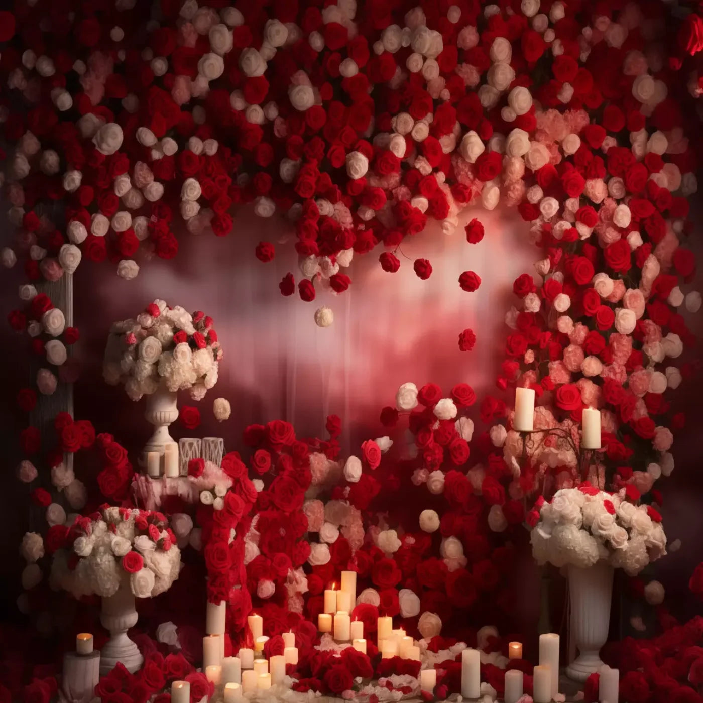 Roses Forever I 10’X10’ Ultracloth (120 X Inch) Backdrop