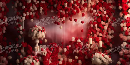Roses Forever I 20’X10’ Ultracloth (240 X 120 Inch) Backdrop