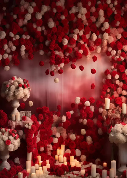 Roses Forever I 5’X7’ Ultracloth (60 X 84 Inch) Backdrop