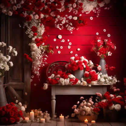 Roses Forever Ii 10’X10’ Ultracloth (120 X Inch) Backdrop
