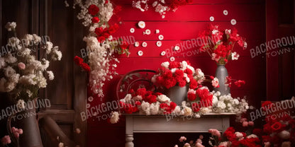Roses Forever Ii 20’X10’ Ultracloth (240 X 120 Inch) Backdrop